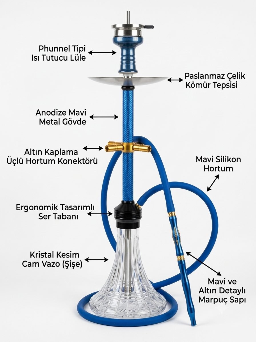 Mavi Nargile Takımı