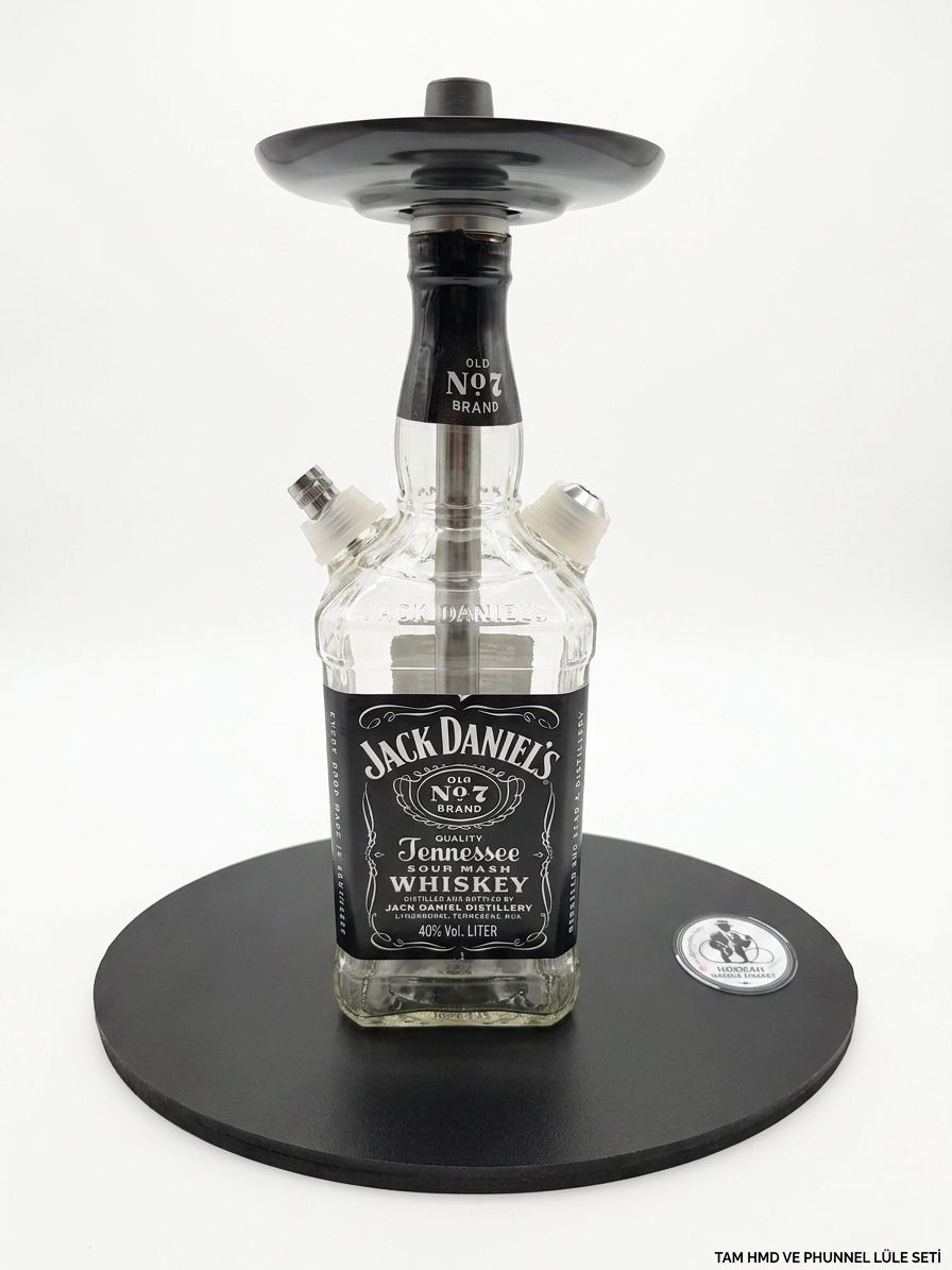 Nargile - Jack Daniel's Şişeli Nargile Takımı - Hookah Nargile Market